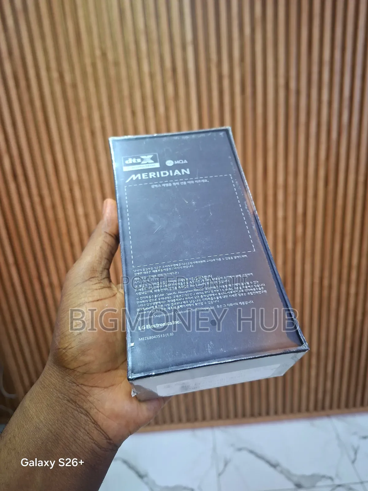 New LG G8 Thinq 128 GB Black