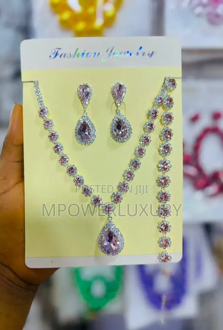 Luxury Raindrop Bridal Set