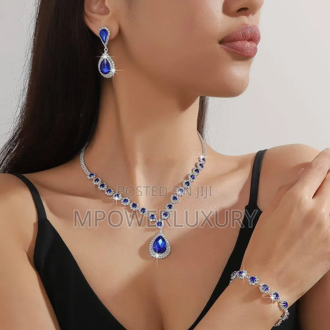 Luxury Raindrop Bridal Set