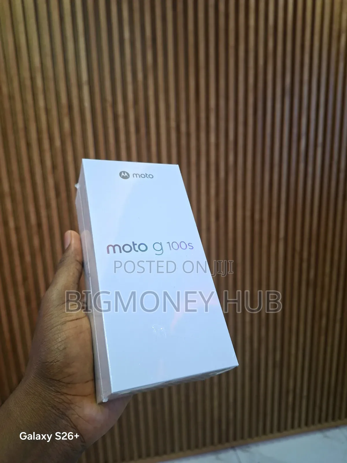 New Motorola Moto G100 5G 256 GB Black