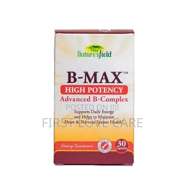 Nature's Field B-Max Vitamin B Complex B Max