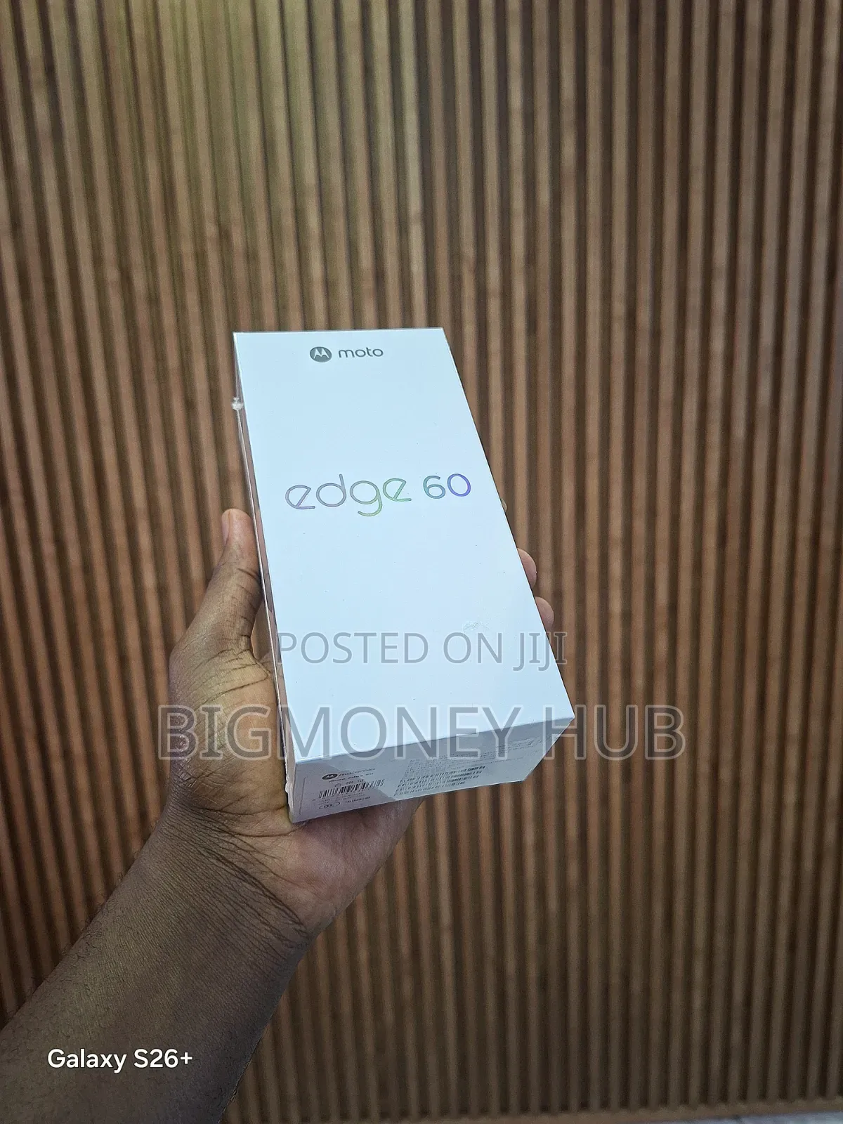 New Motorola Edge 60 512 GB Black