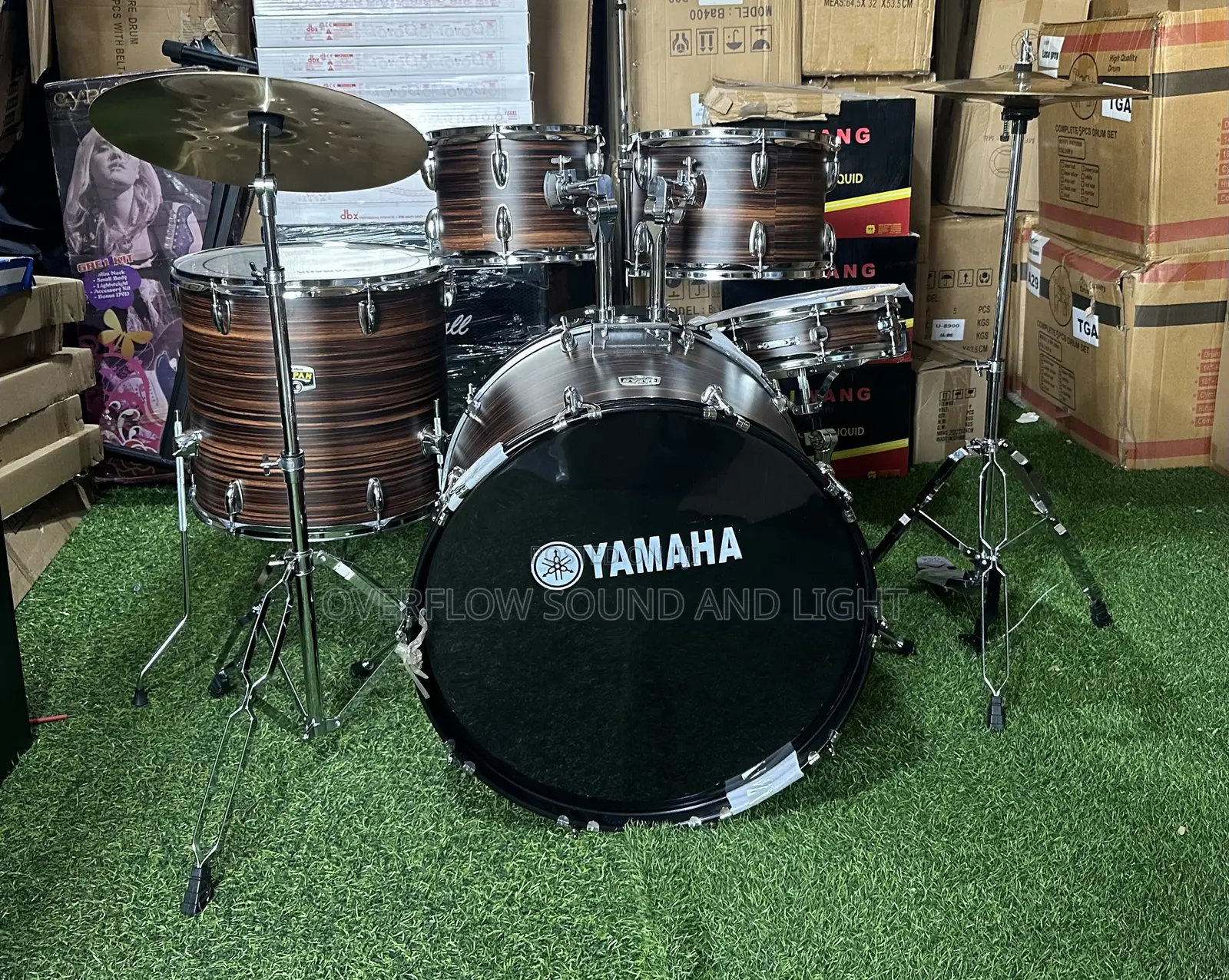 Yamaha Japan Series 5 Complete Drum Set