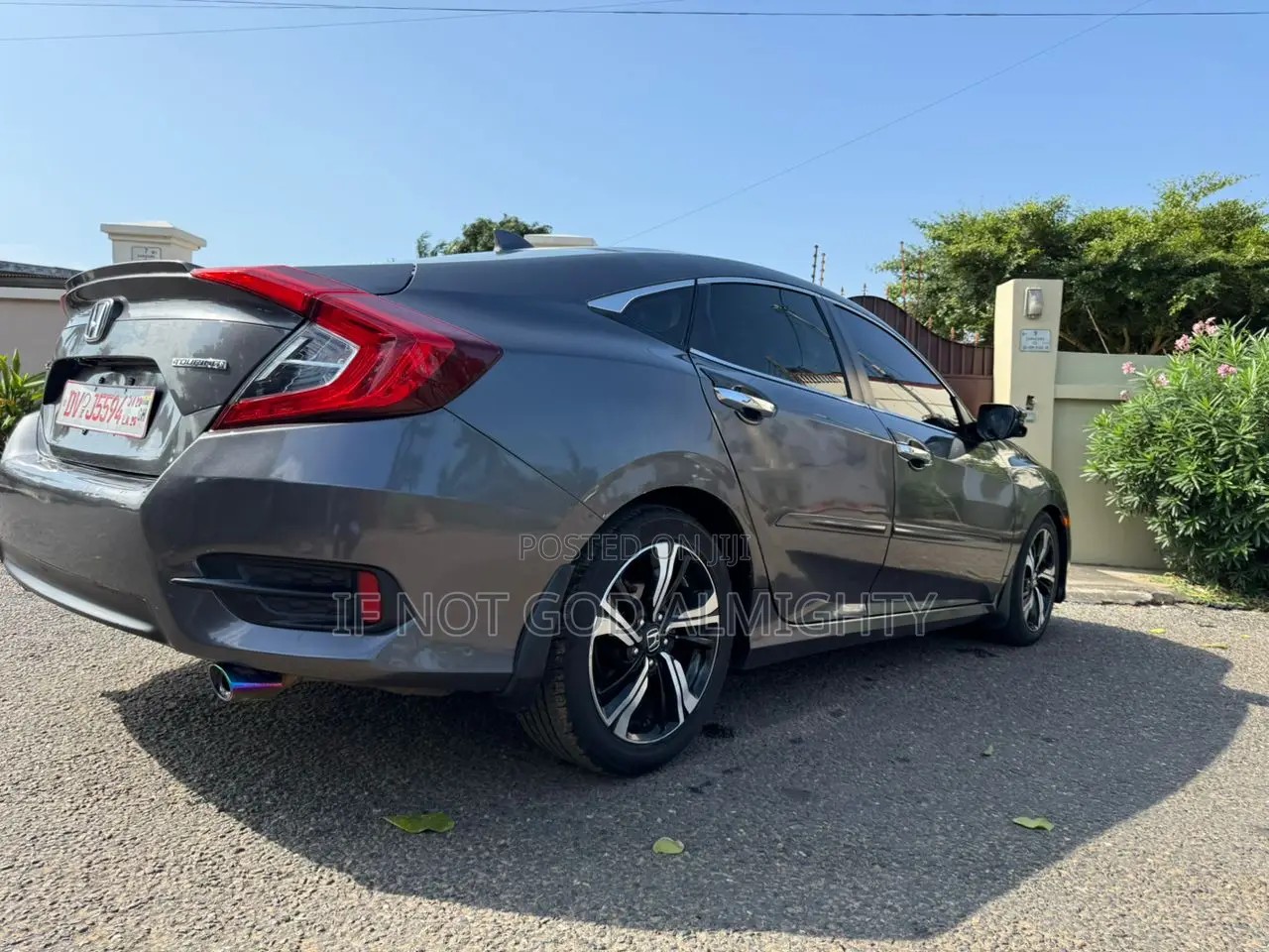 Honda Civic Touring Sedan 2019 Gray