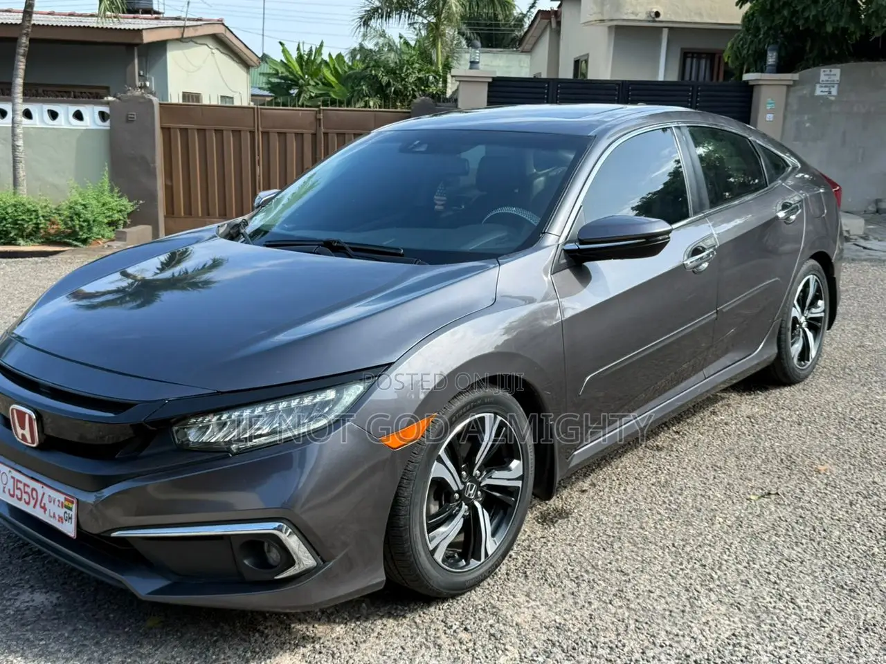 Honda Civic Touring Sedan 2019 Gray