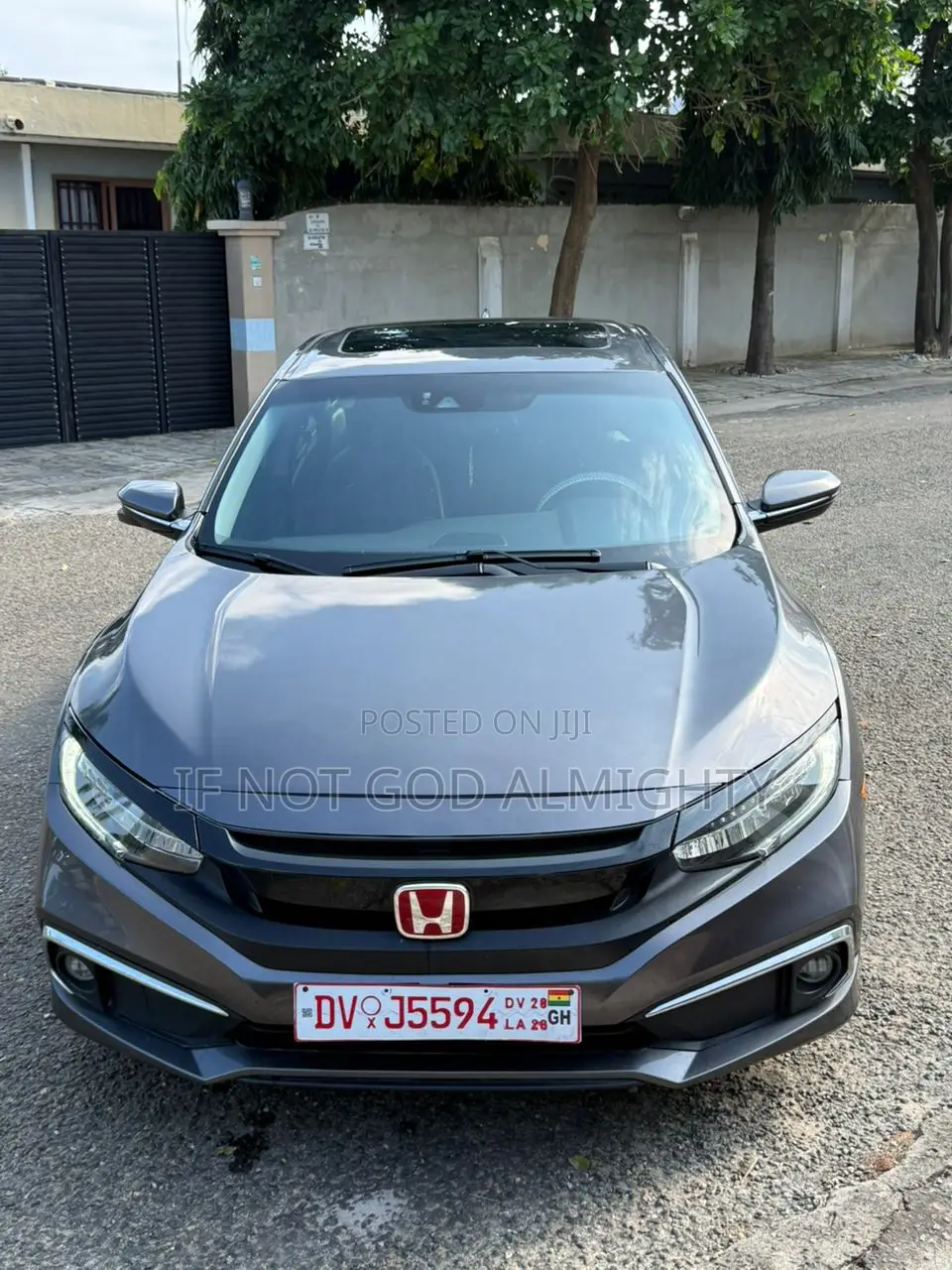 Honda Civic Touring Sedan 2019 Gray