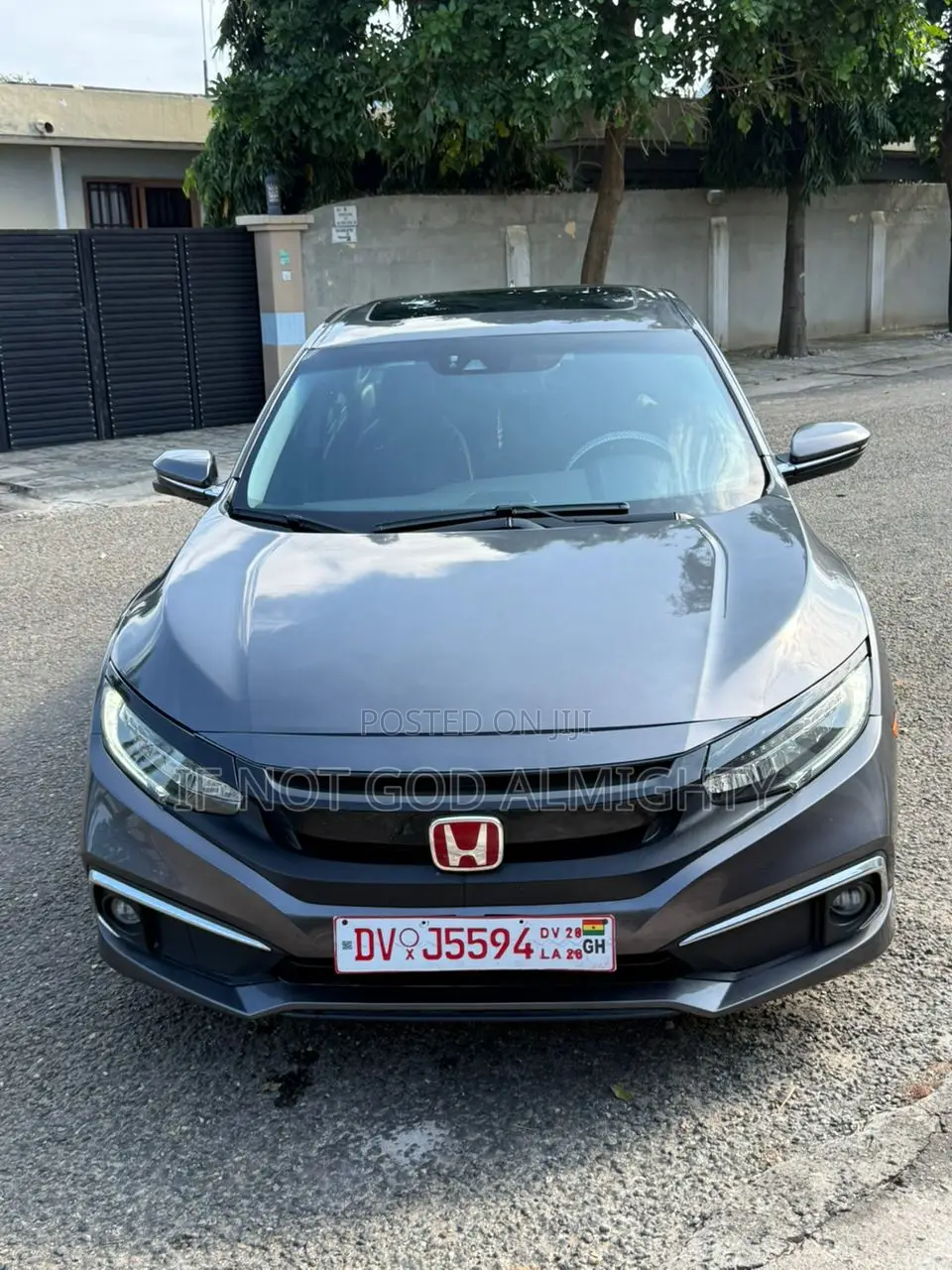 Honda Civic Touring Sedan 2019 Gray