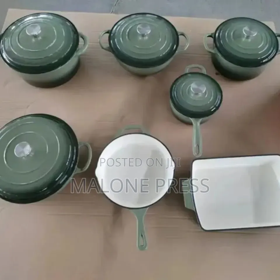 Enamel Cast Iron Non-Stick 11 Set Utensils Avaliable / Types
