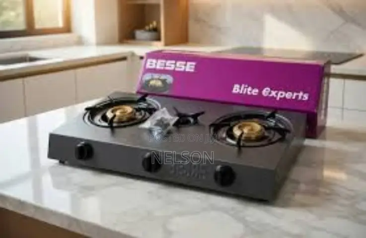 BESSE 3-Burner Tabletop Gas Cooker
