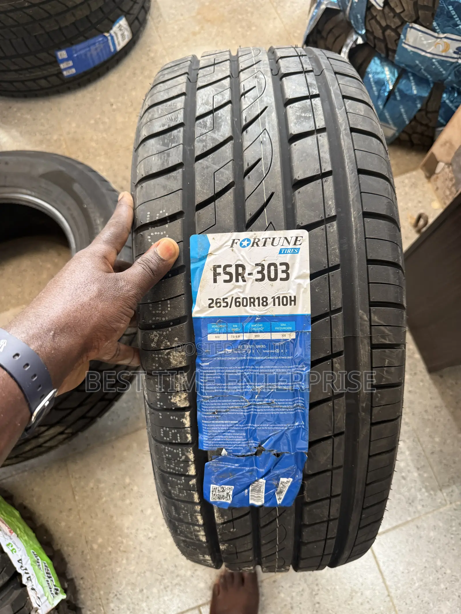 265/60 R18  Fortune Tyres Available