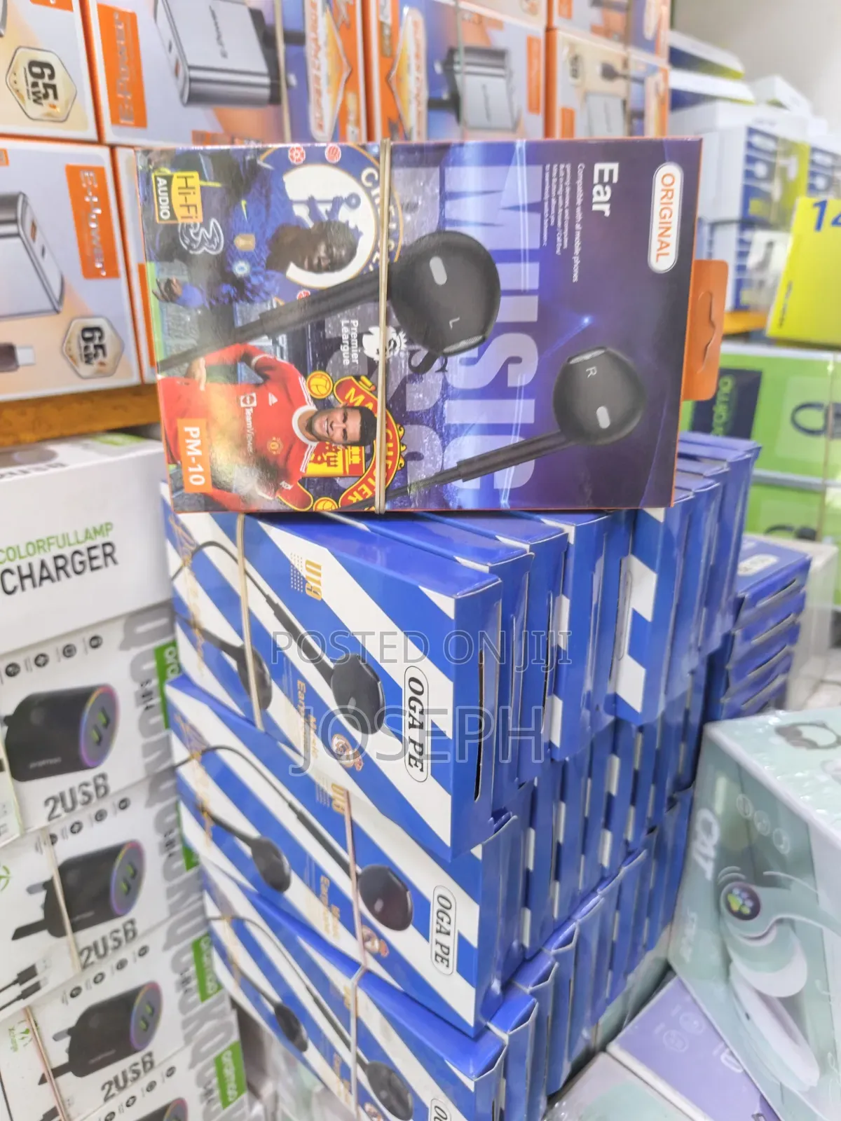 Wired Music Earphones With Mic — Only GHS 35