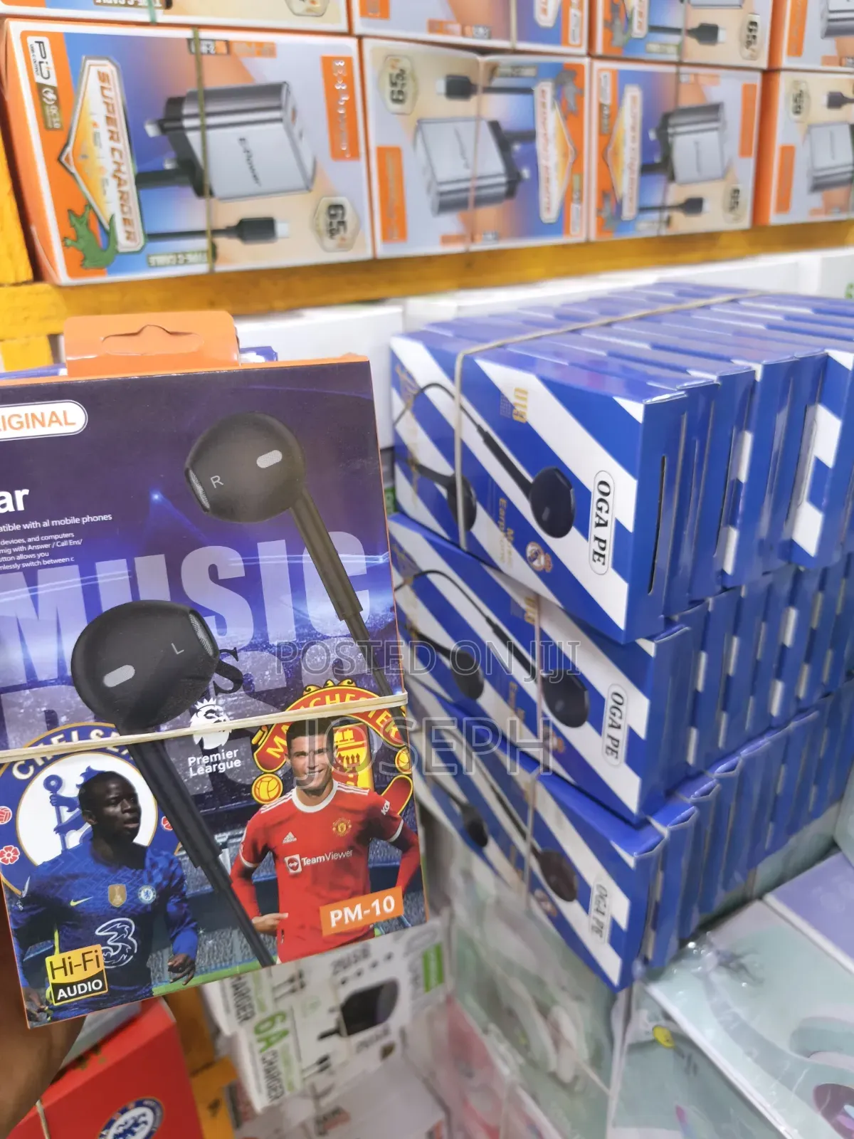Wired Music Earphones With Mic — Only GHS 35