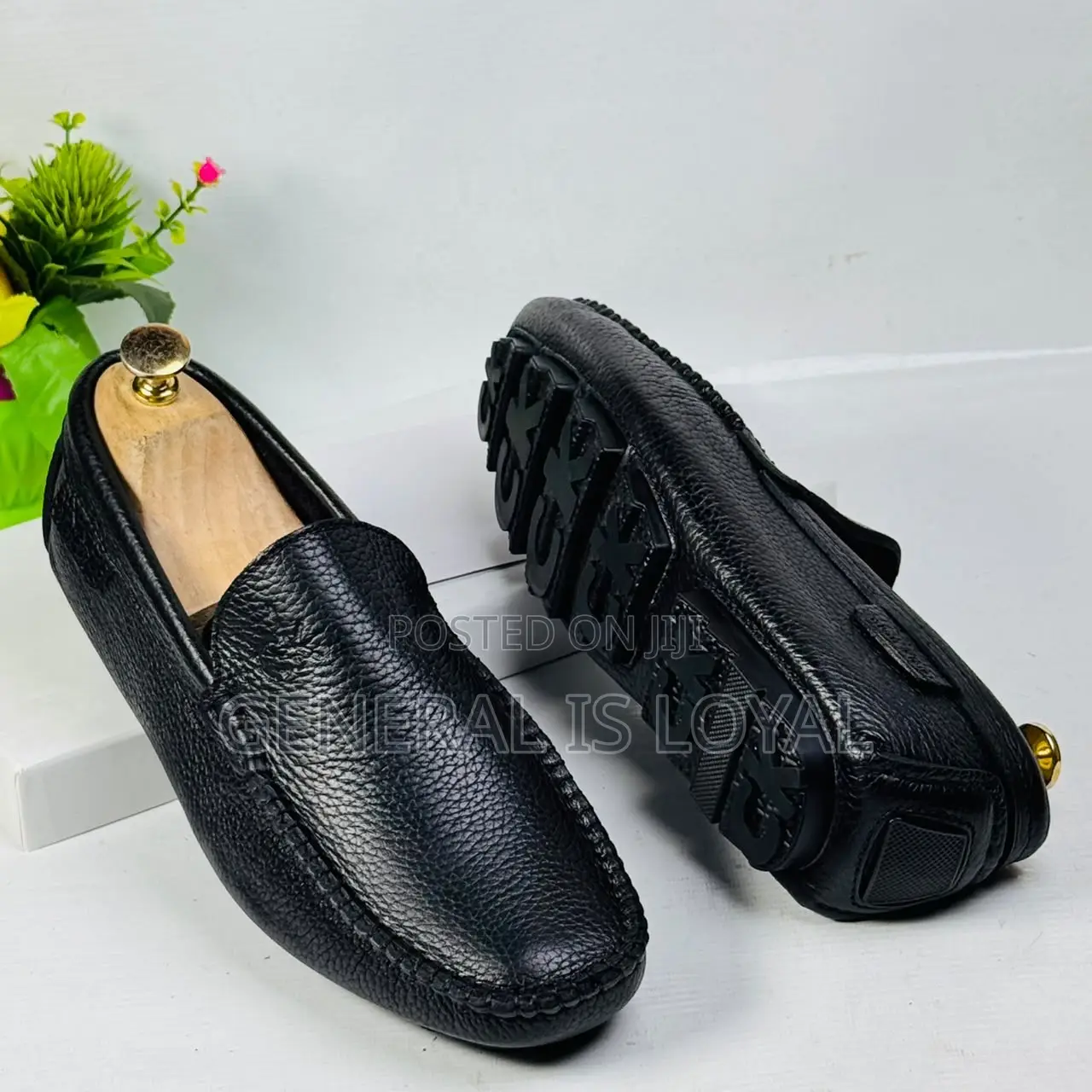Soft Leather Men’s Loafers From Ck