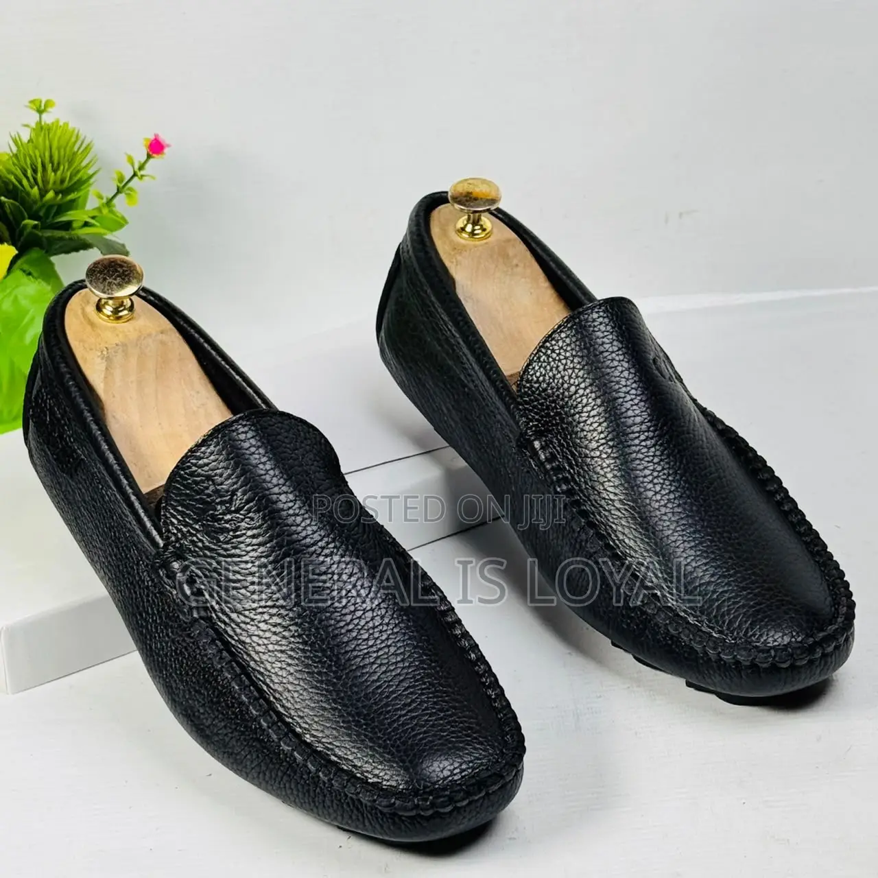 Soft Leather Men’s Loafers From Ck