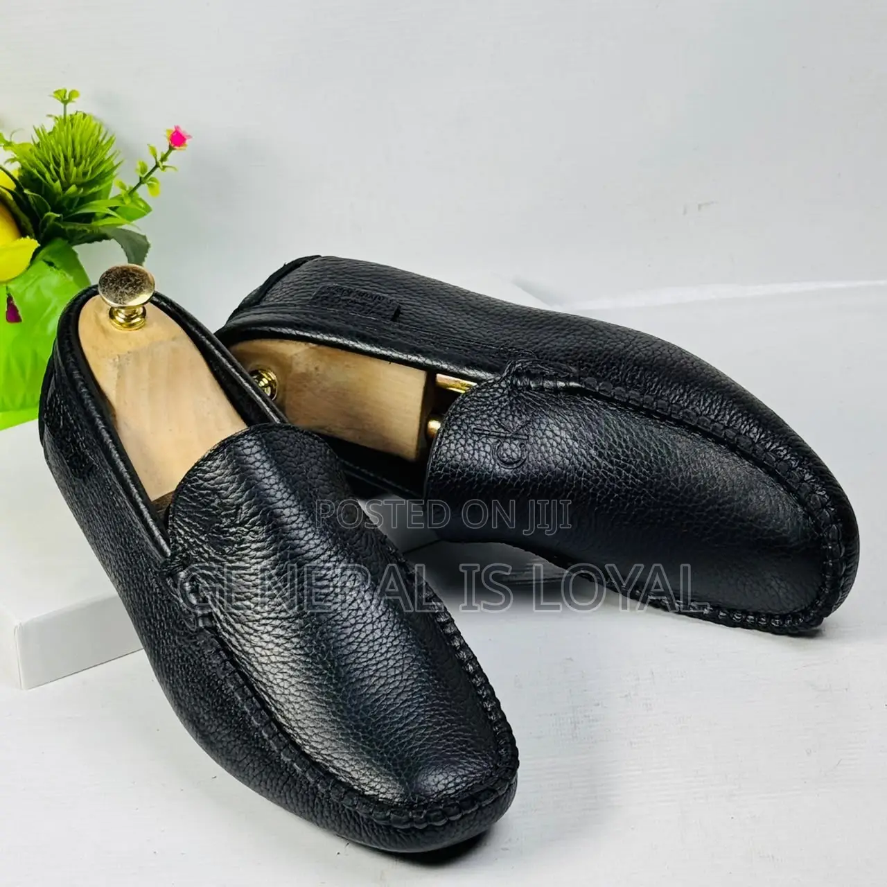 Soft Leather Men’s Loafers From Ck