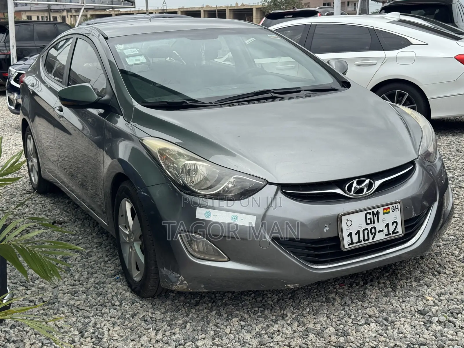 Hyundai Elantra GLS Automatic 2012 Gray