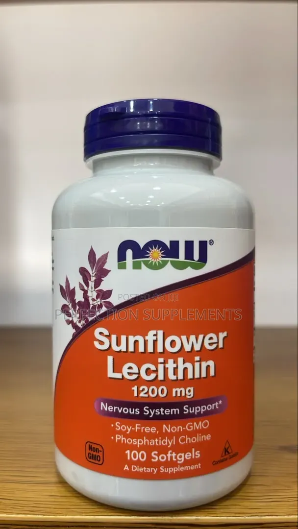 Sunflower Lecithin 1200 Mg Softgels
Nervous System Support*