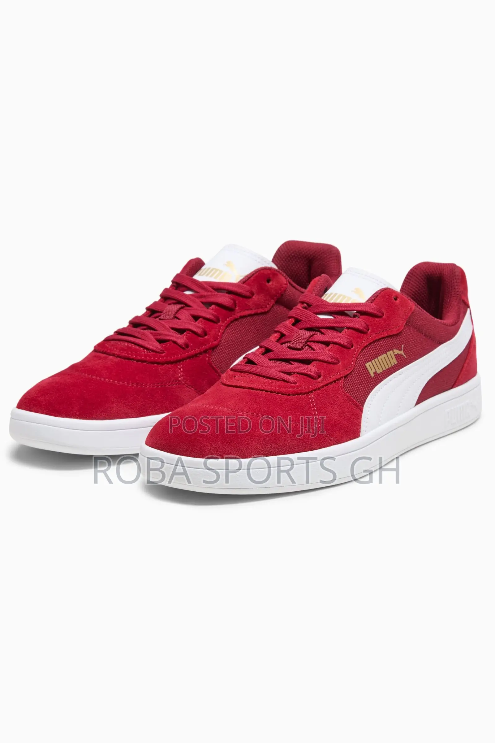 Puma Astro Play Rhubarb X White Trainers