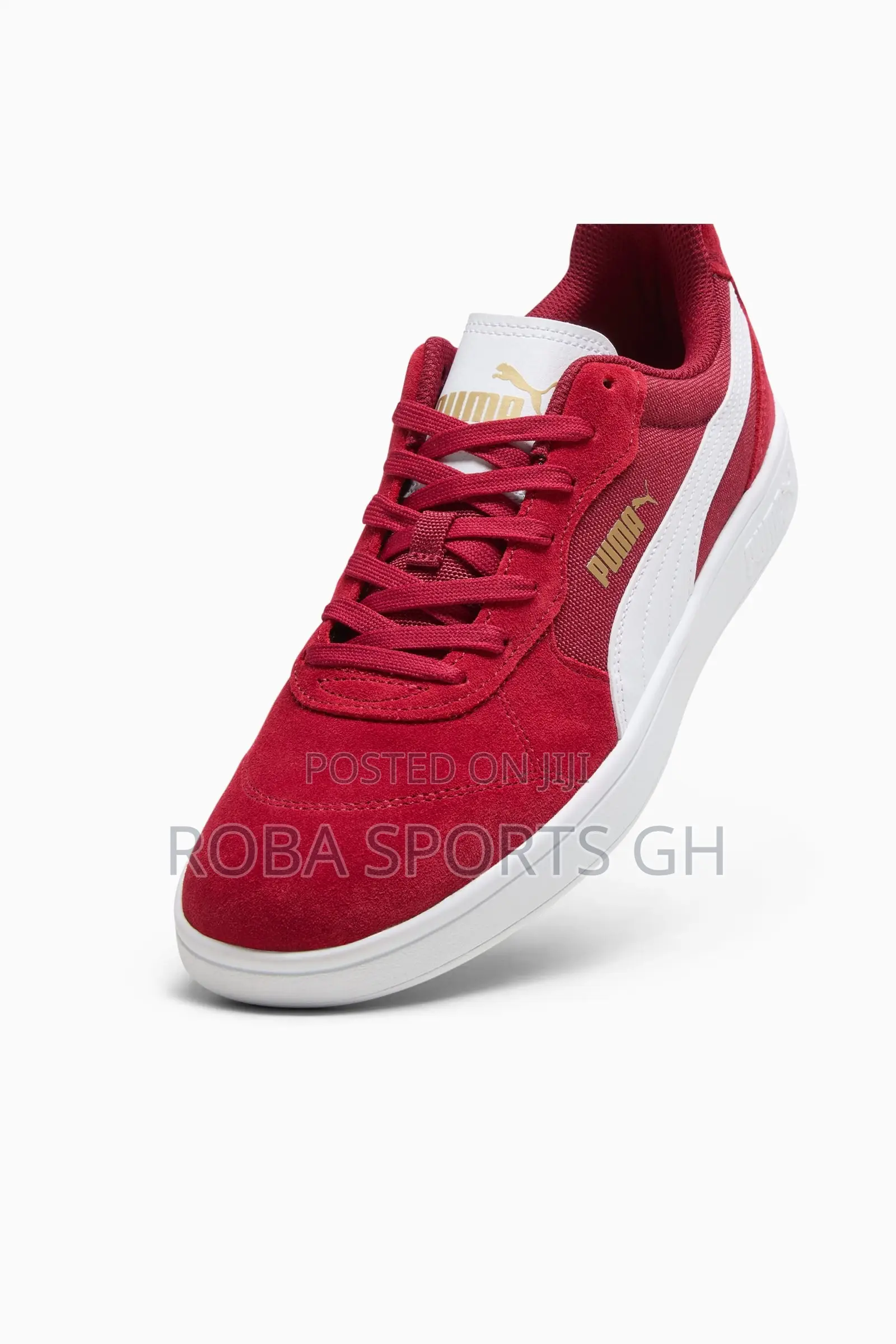 Puma Astro Play Rhubarb X White Trainers