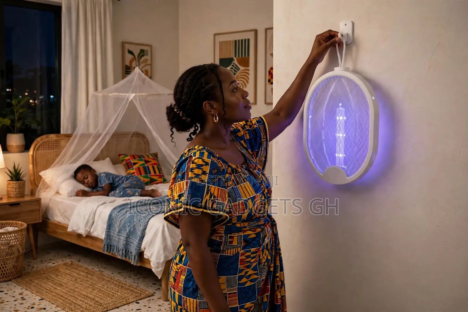 Electric Mosquito Racket