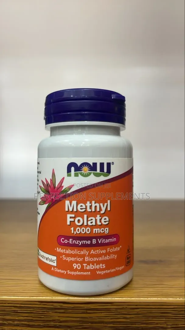 NOW Methyl Folate 1,000 MCG Tablets
Co-Enzyme B Vitamin