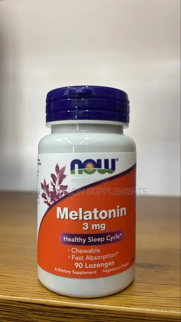 NOW Melatonin 3 Mg Lozenges
Healthy Sleep Cycle*