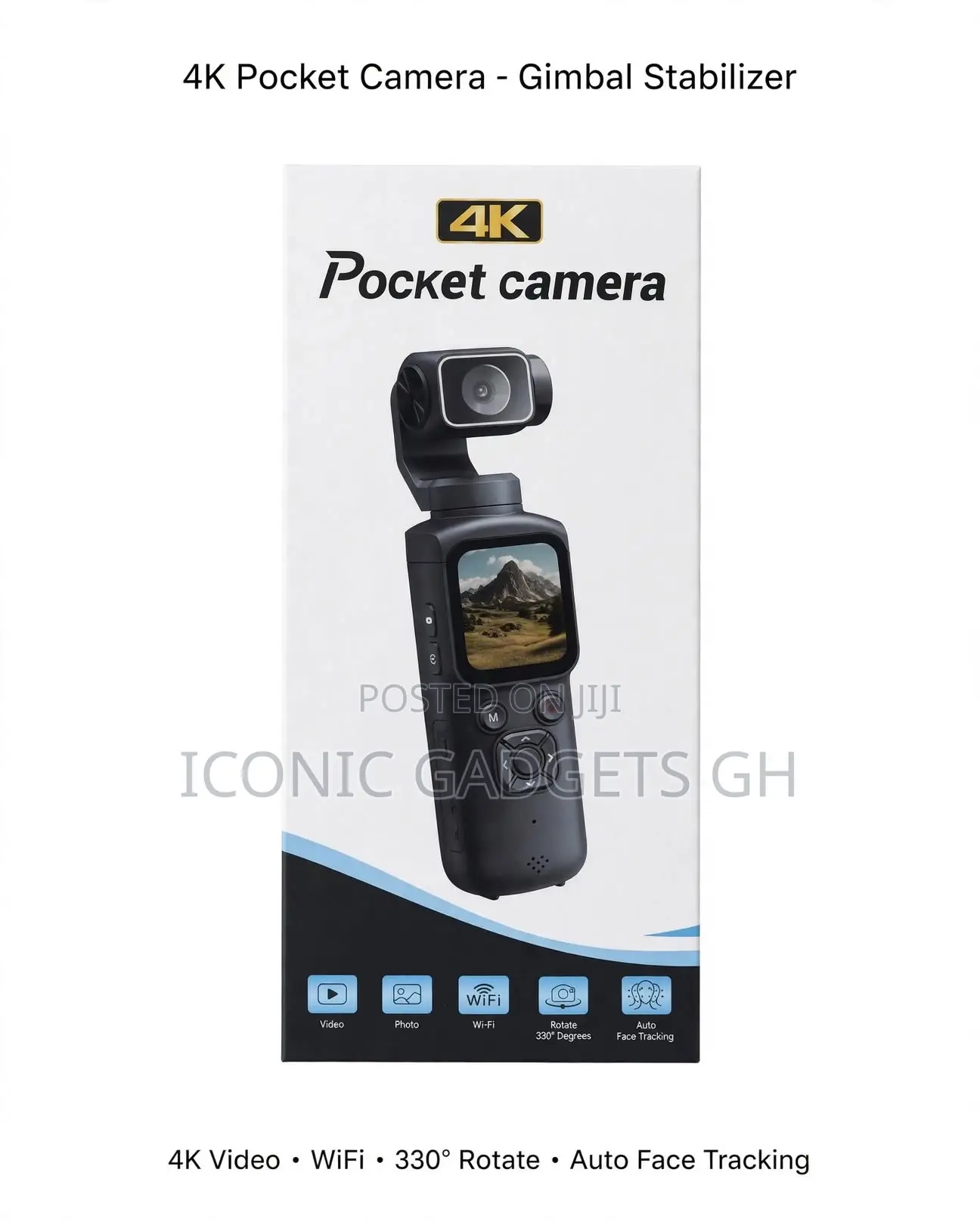 4K Pocket Camera