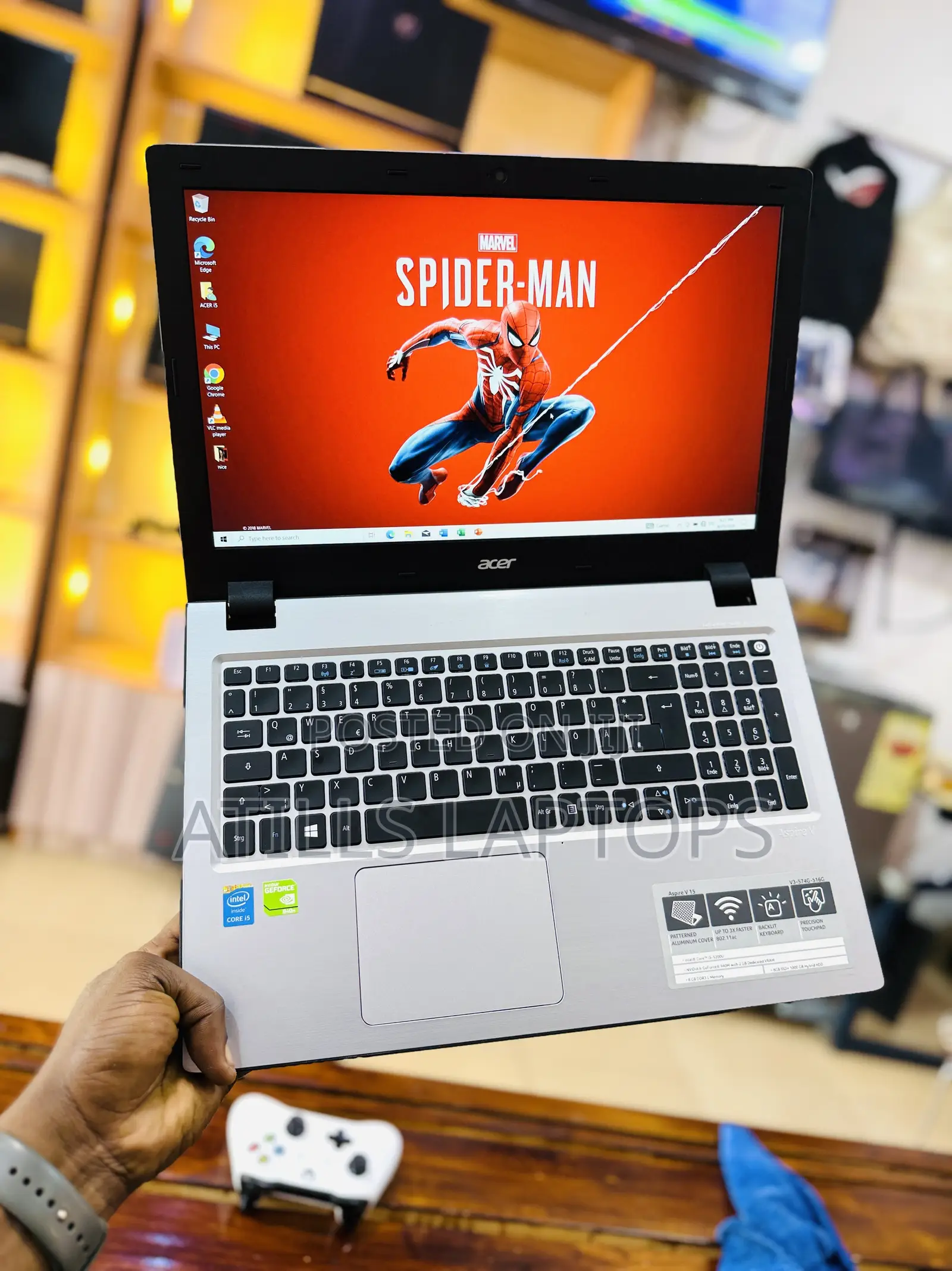 Laptop Acer Aspire 3 8GB Intel Core i5 SSHD (Hybrid) 1T