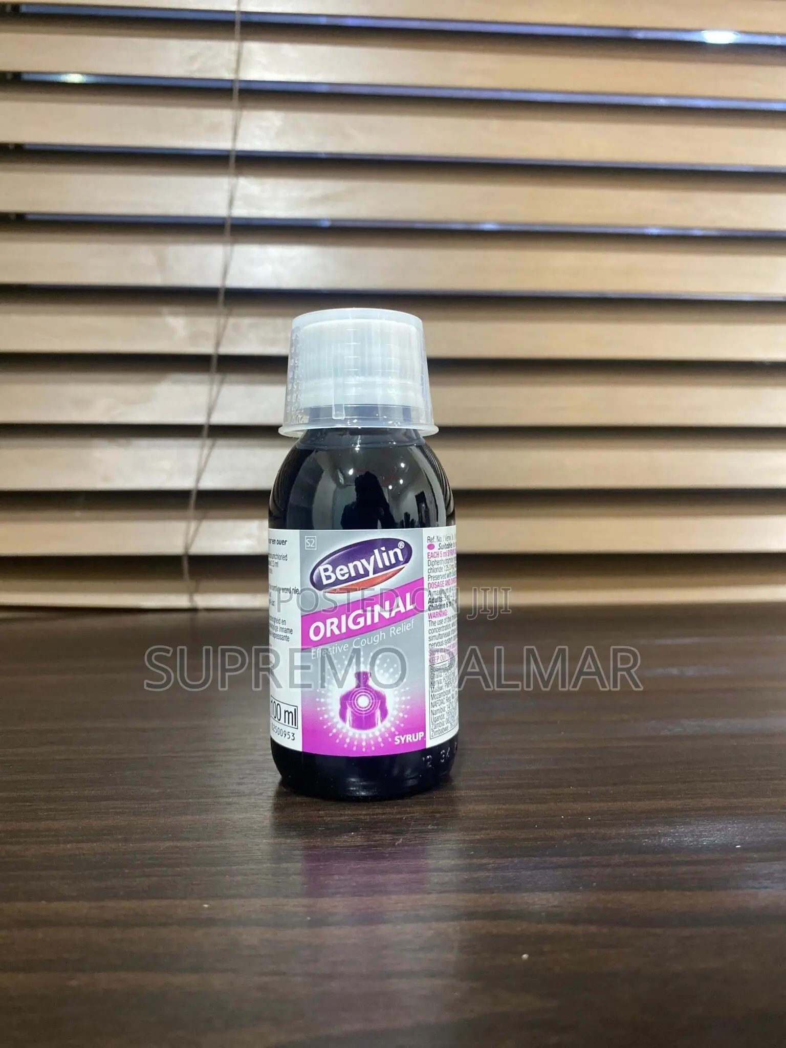 Benylin Original Cough Relief Syrup 100ml – Diphenhydramine