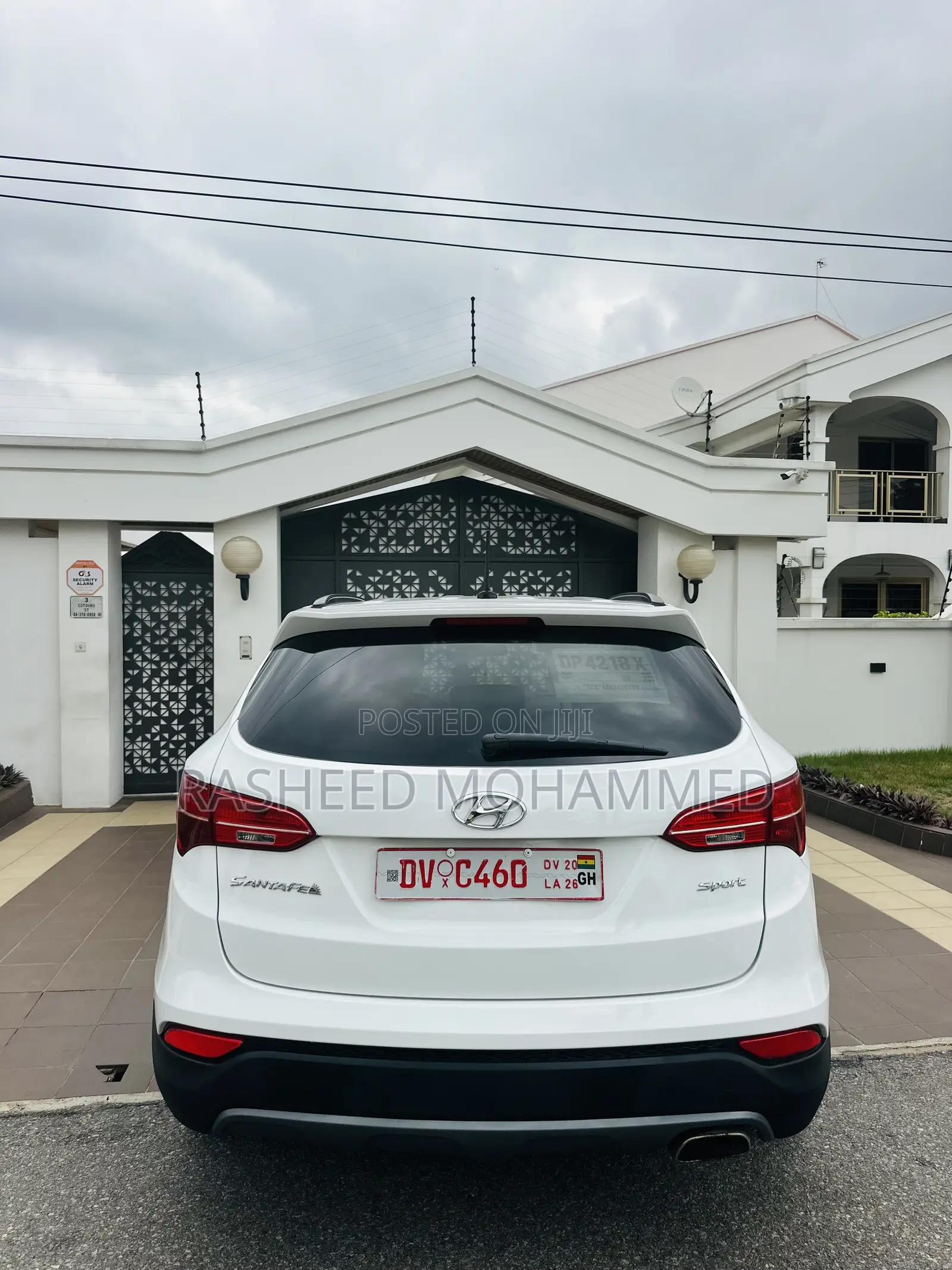 Hyundai Santa Fe 2016 White