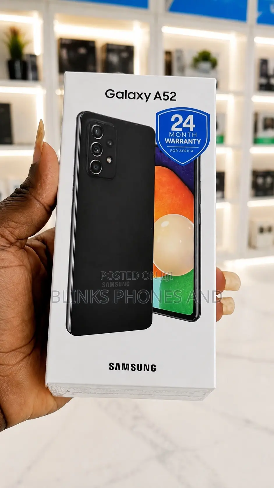 New Samsung Galaxy A52 5G 128 GB Blue