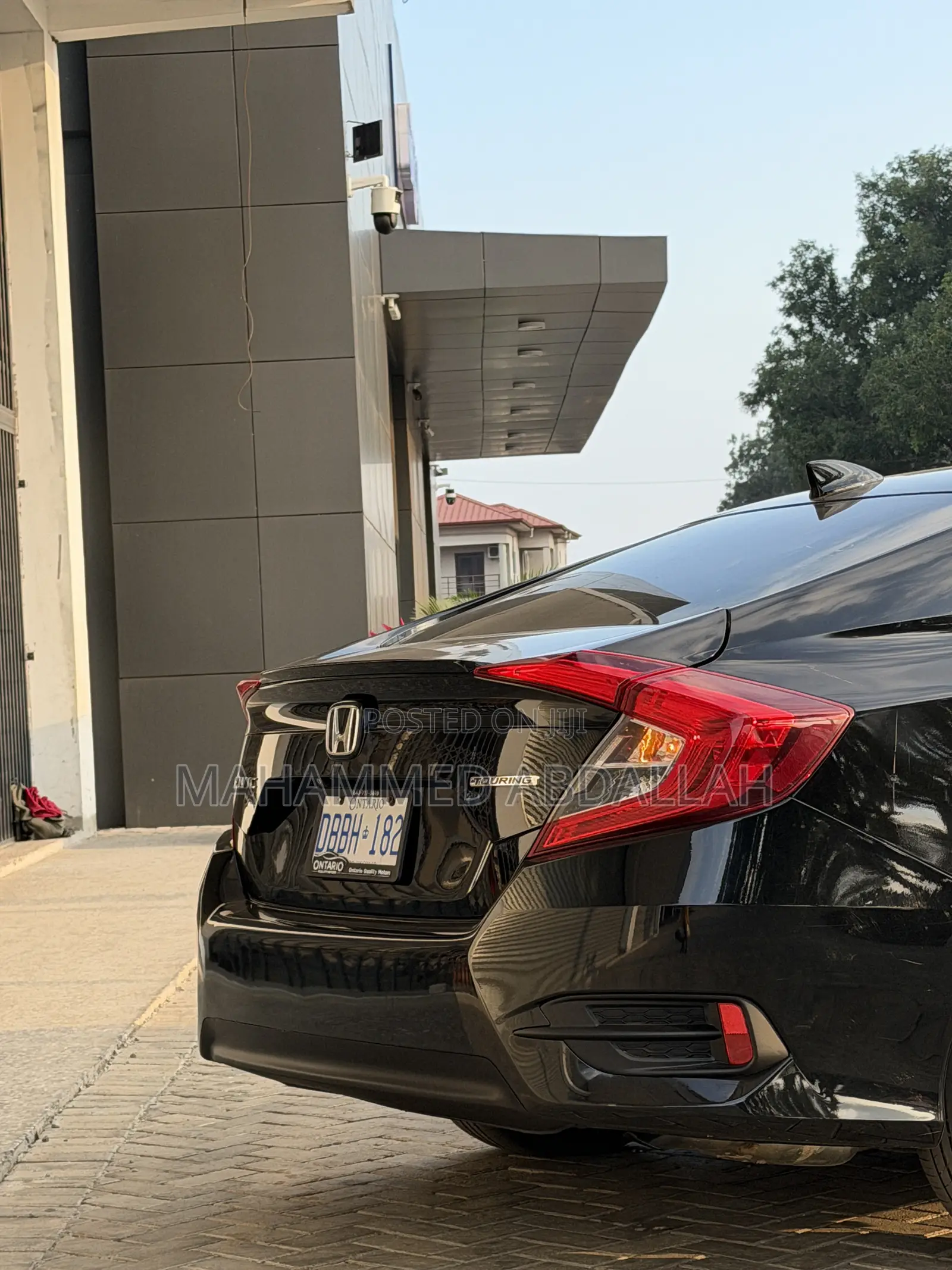 Honda Civic Touring 4dr Sedan (1.5L 4cyl) 2017 Black