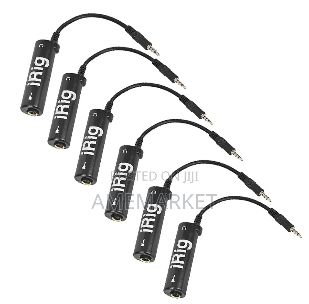 iRig 3.5mm Mobile Audio Adapter for Guitar, Bass & Microphone