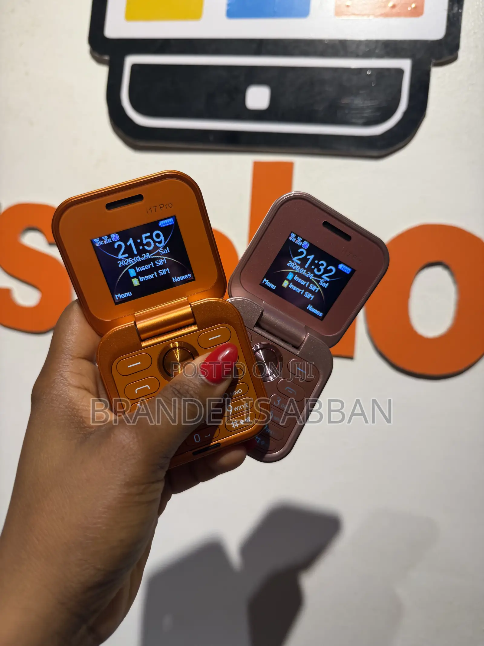 New Mobile Phone Orange