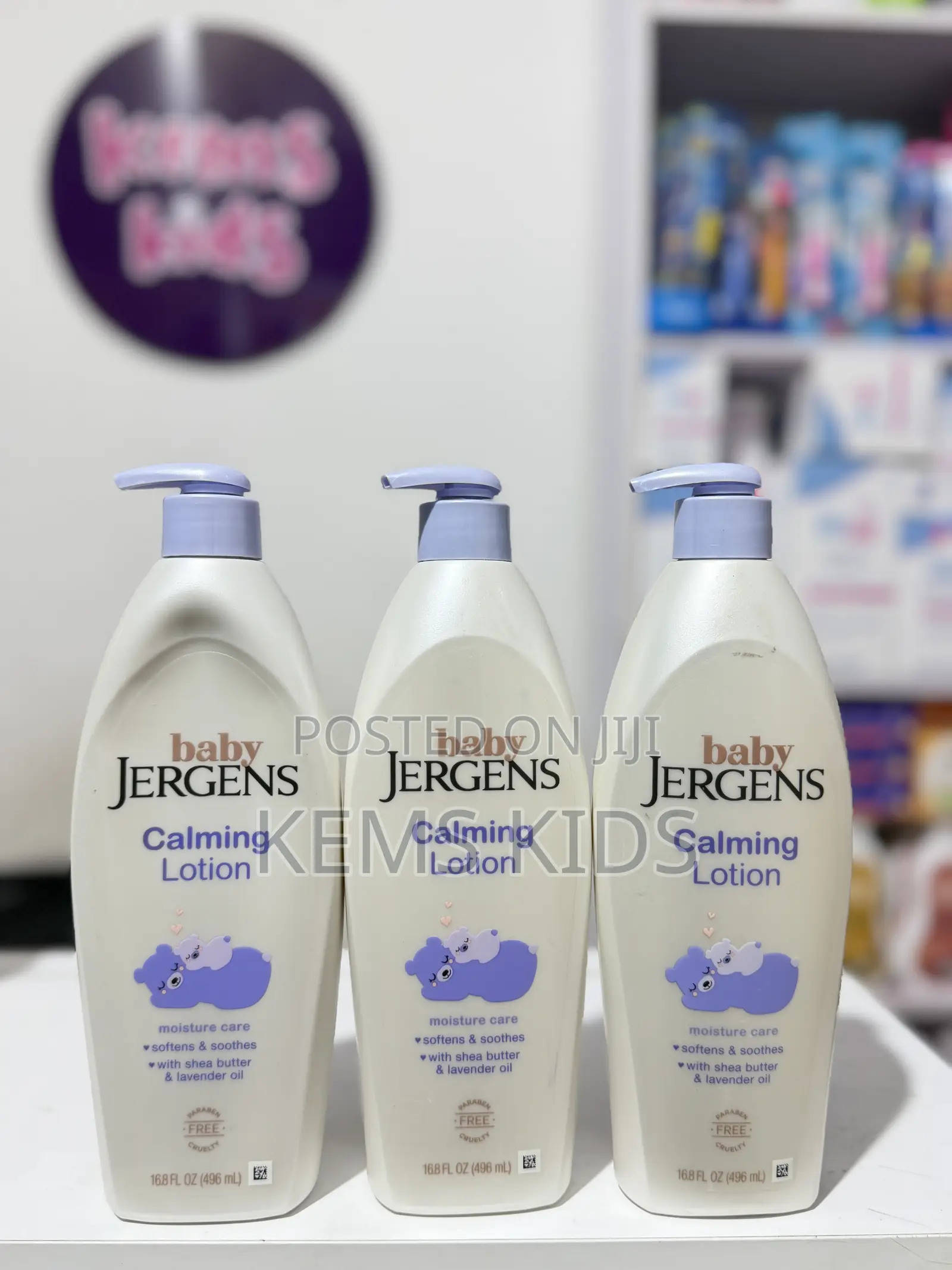 Jergens Baby Lotion and Wash