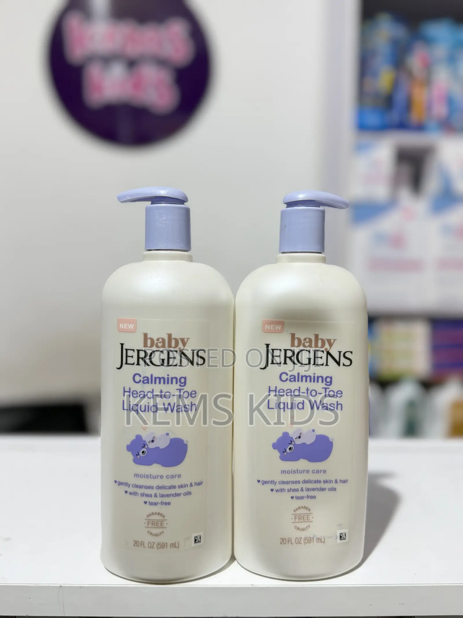 Jergens Baby Lotion and Wash