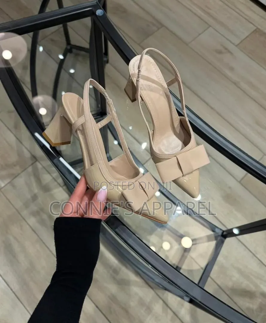 Block Heel Slingbacks (Or Chunky Heel Slingback Pumps).
