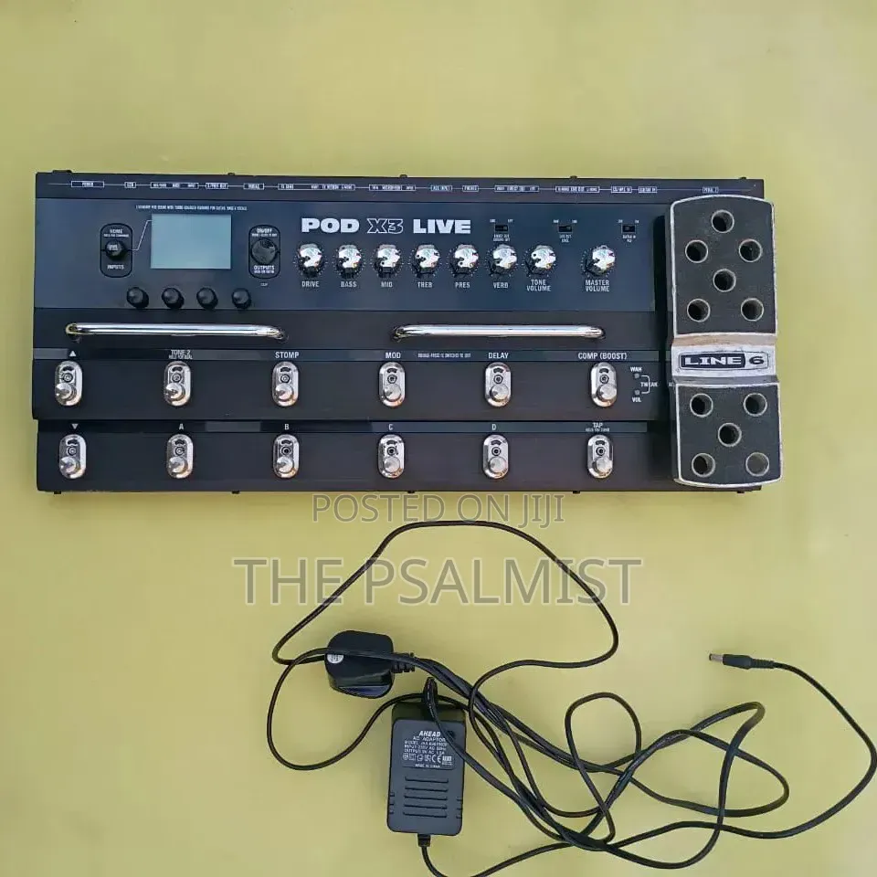 Line 6 Pod X3 Live Lead Guitar Effect
