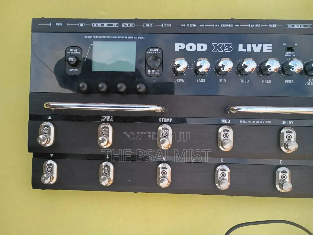 Line 6 Pod X3 Live Lead Guitar Effect