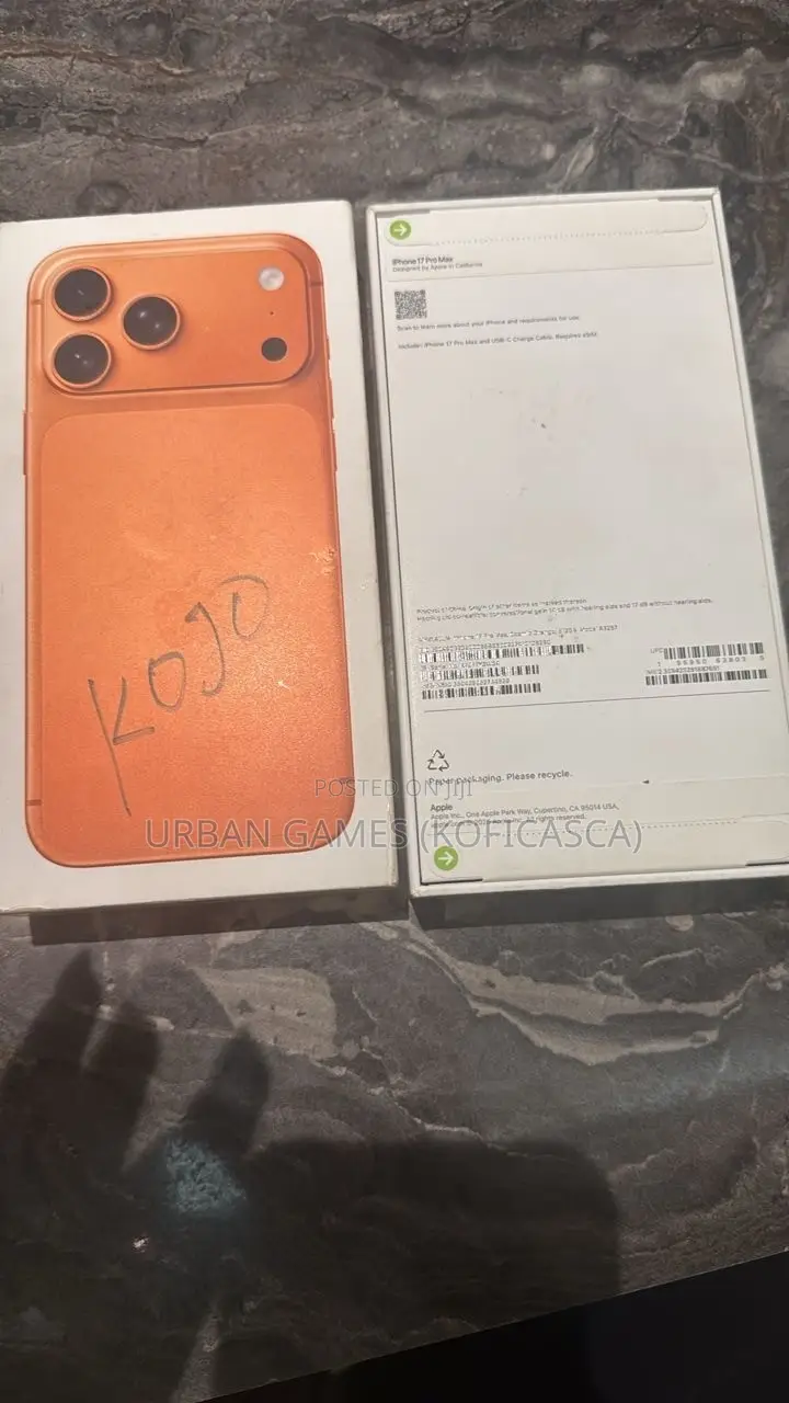 New Apple iPhone 17 Pro Max 256 GB Orange