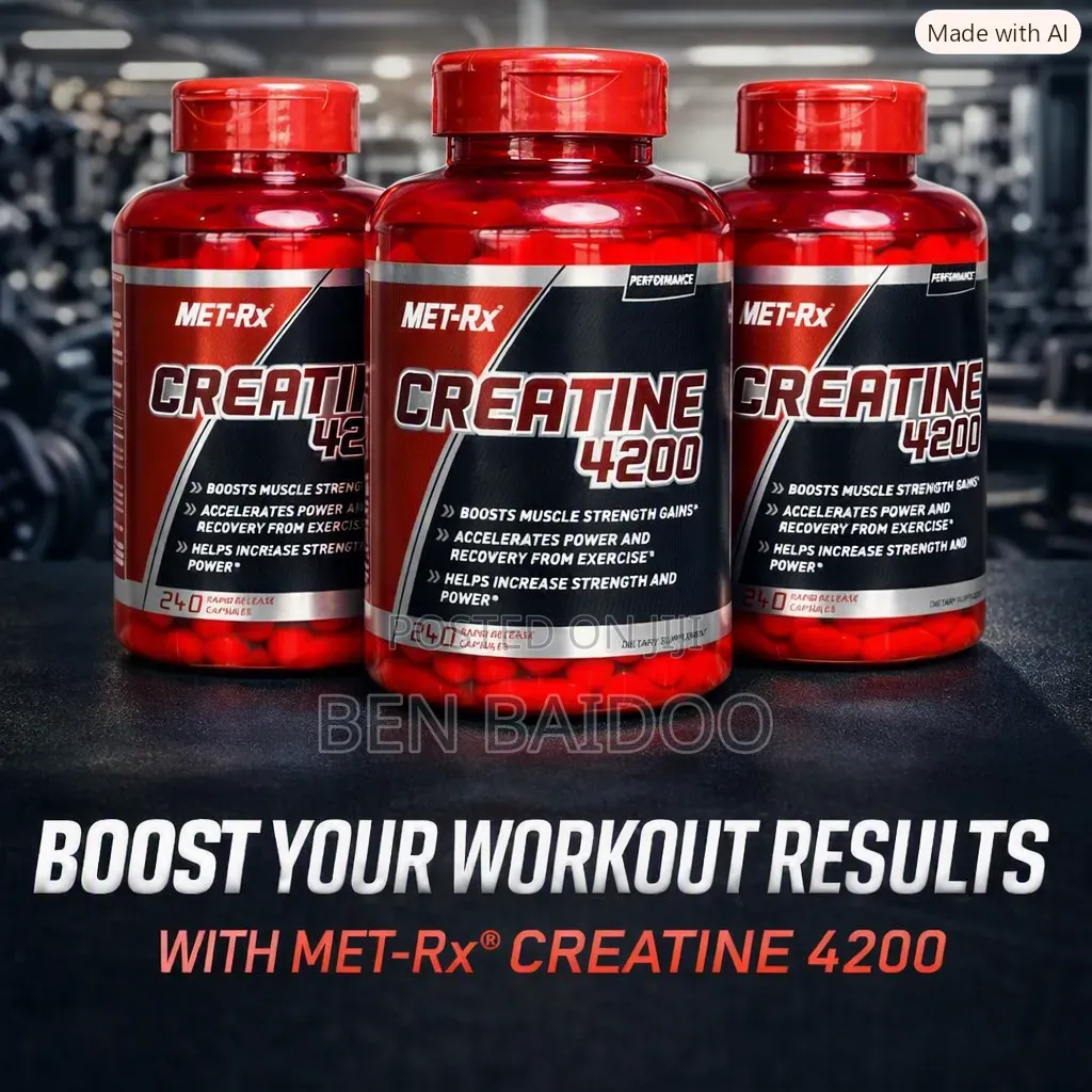 Met-Rx Creatine Supplements(Train Harder, Recover Faster)