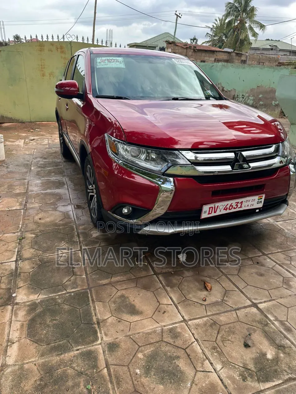 Mitsubishi Outlander 2017 Red