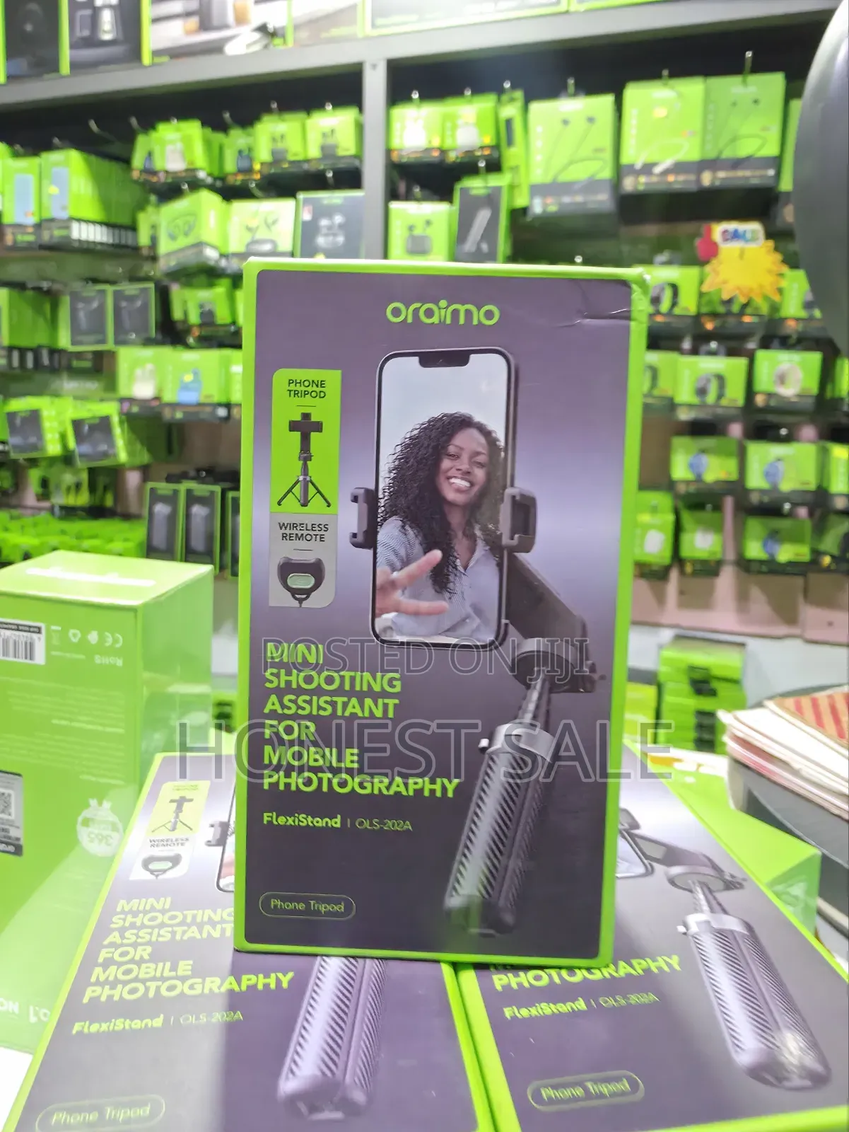 FlexiStand Phone Tripod With Fill Light and Bluetooth Remote Control