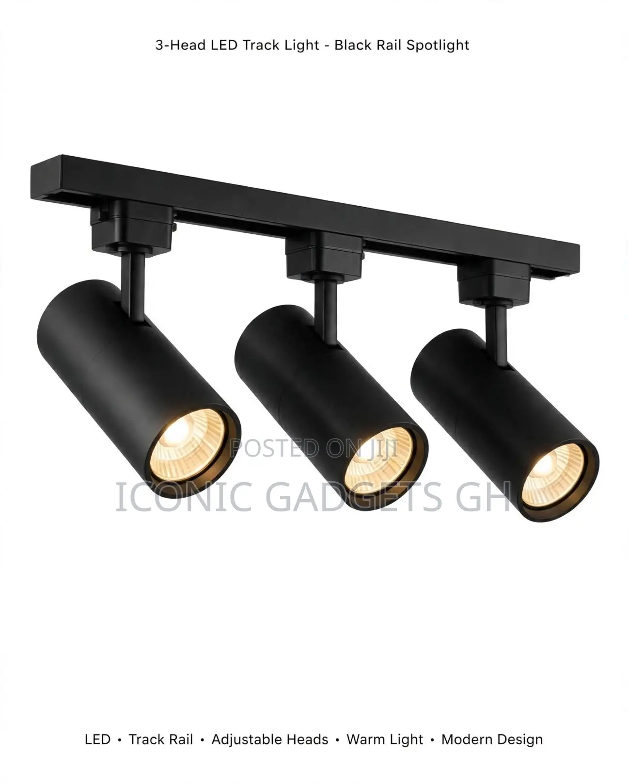3-Head Led Track Light
