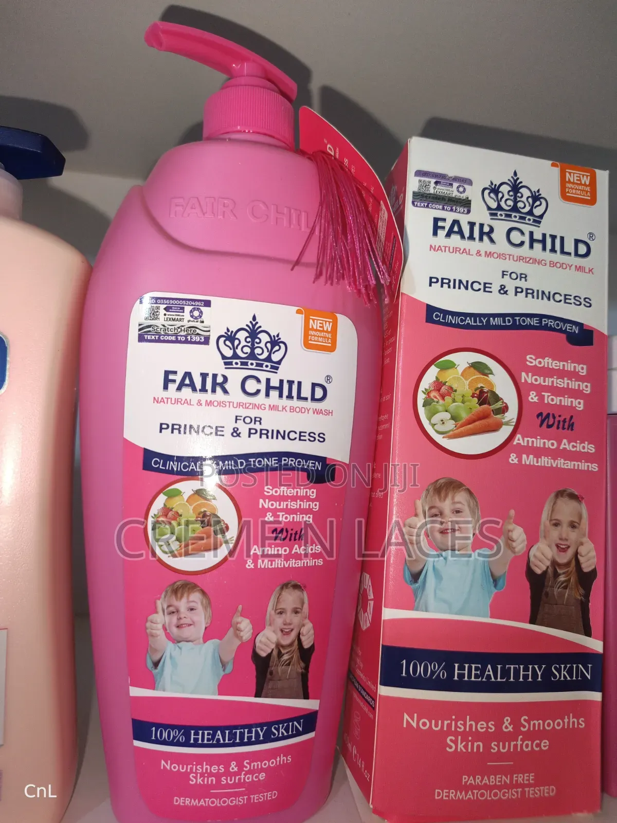 Fair Child Shower Gel and Body Lotion (Set)