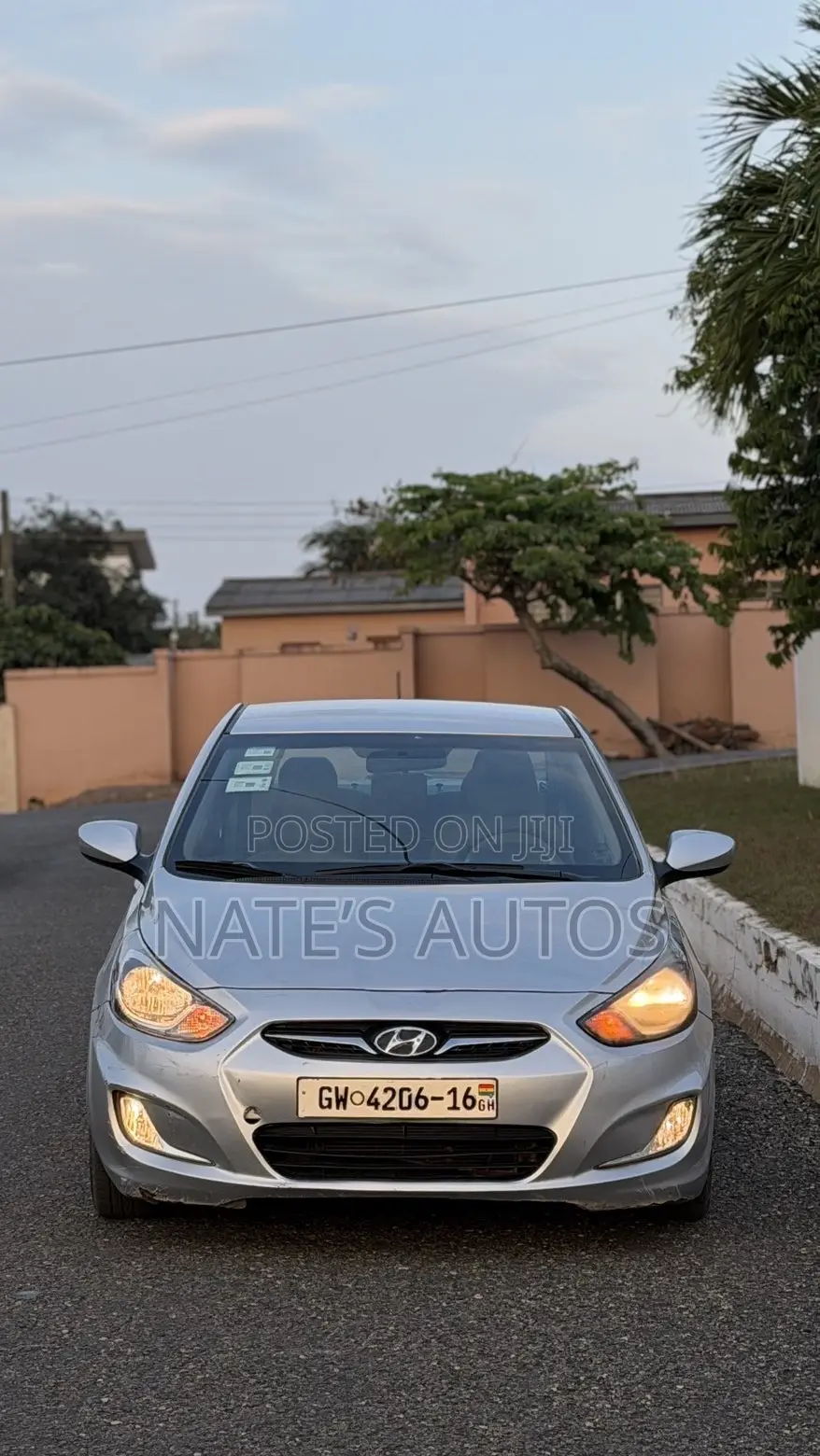 Hyundai Accent GLS 4dr Sedan (1.6L 4cyl 6A) 2014 Silver
