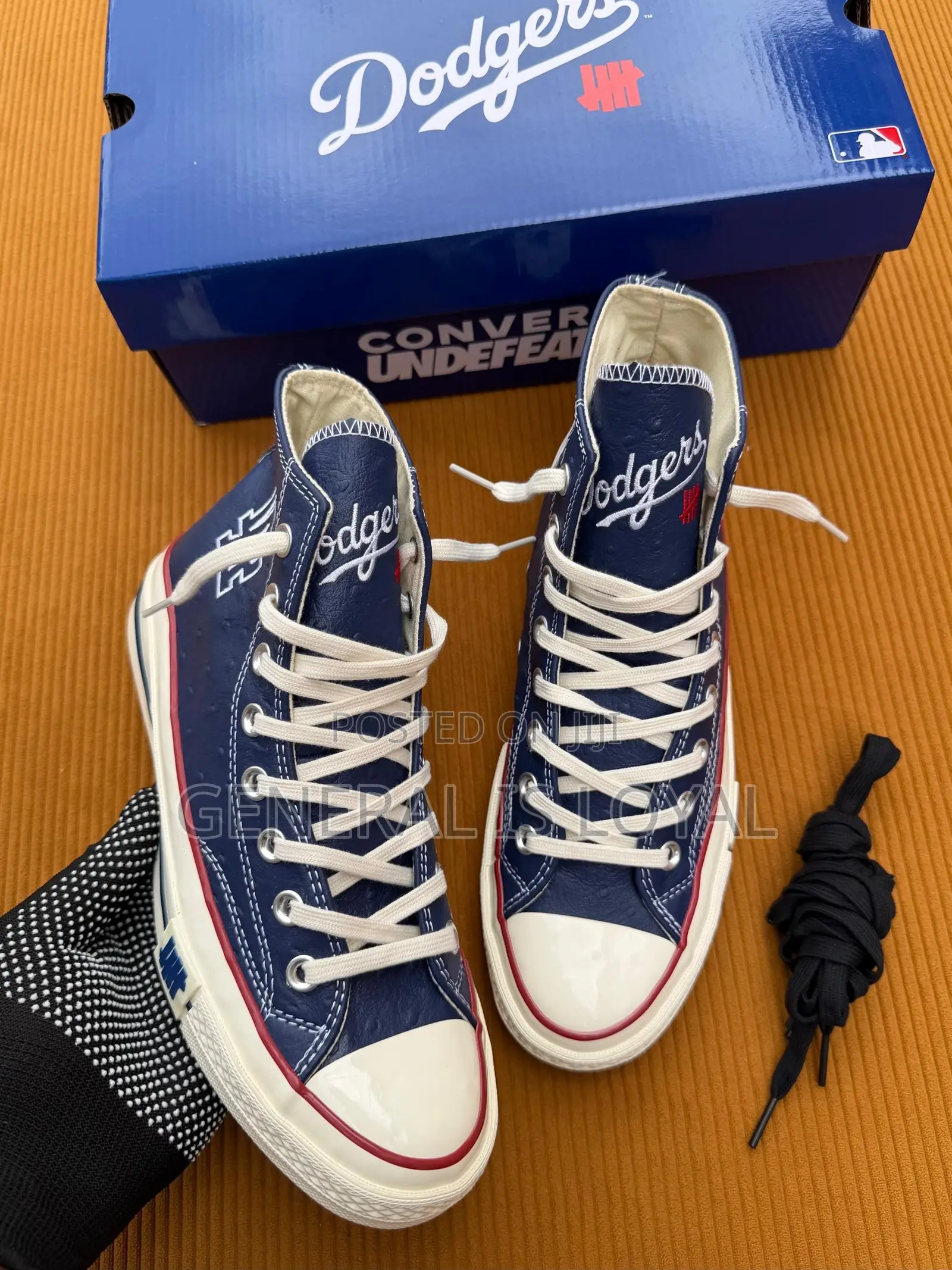Blue Converse  X Dodgers X UNDEFEATED Chuck 70