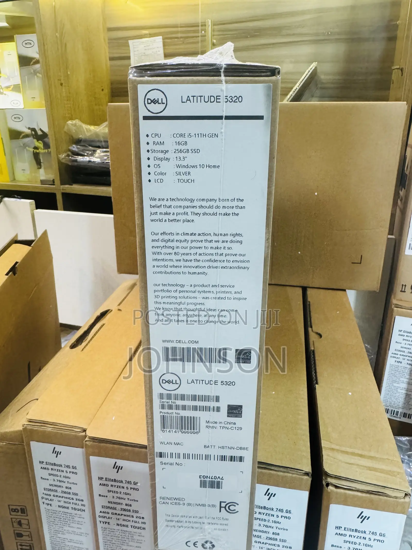 Laptop Dell Latitude 5320 16GB Intel Core i5 SSD 256GB