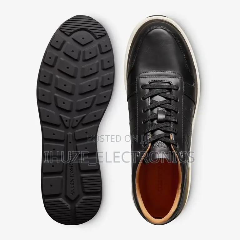 ALLEN EDMONDS Elliot Lace-Up Premium Leather Sneaker (Size 44)