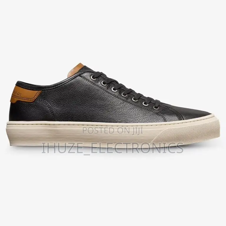 ALLEN EDMONDS Jones Lace-Up Premium Italian Leather Sneaker (Size 44)